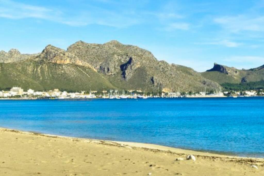 Apto. Cerca Playa- Wifi&A.C. Port de Pollença Dış mekan fotoğraf